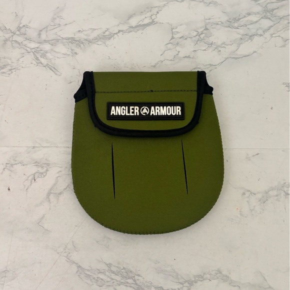 anglers armour Other - Tactical Anglers Assault Pouch Bag Green Color Hook And Eye 6x5 Bag Foam